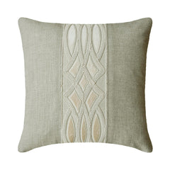 Gray Linen Throw Pillow Cover - Gray Reverie
