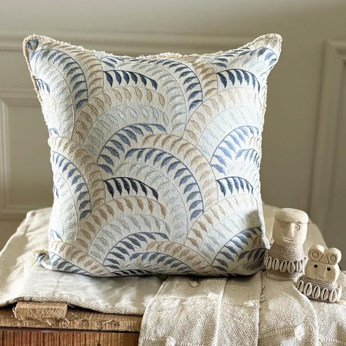 Soft Breeze Throw Pillow Cover