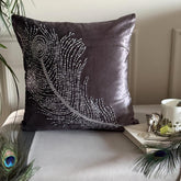 Peacock Bliss Pillow Cover