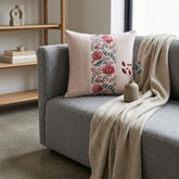 Blush Reverie Throw Pillow Cover