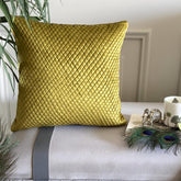 Chartreuse Energy Throw Pillow Cover