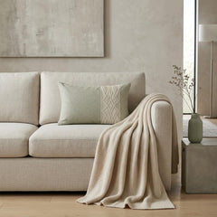 Gray Linen Throw Pillow Cover - Gray Reverie
