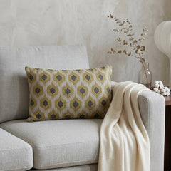 Chartreuse Linen Throw Pillow Cover - Zoraya