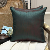 Green Red Luxury Throw Pillow Cover