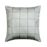 Chevron Sky Blue Throw Pillow Cover