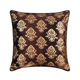 Classic Gold Damask Pillow Cover