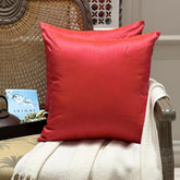 Pink Orange Luxury Throw Pillow Cover