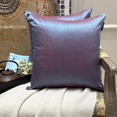 Blue & Red Luxury Throw Pillow Cover