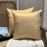 Beige Luxury Throw Pillow Cover