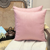 Light Pink Luxury Throw Pillow Cover