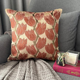 Blooming Tulips Pillow Cover