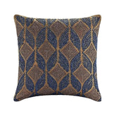 Moroccan Blue Arabian Decorative Euro Sham