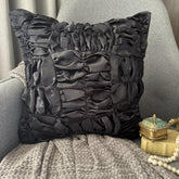 Dreamy Black Euro Sham
