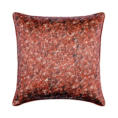 Sandstone Rust Throw Pillow Cover