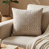 Earthline Hex Throw Pillow Cover