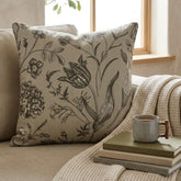 Botanical Sketch Throw Pillow Cover