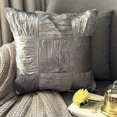 Dreamy Silver Gray Pillow Cover