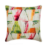 Paint It - Multicolor Cotton Throw Pillow Cover