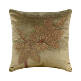 Enlightenment - Sage Green Velvet Throw Pillow Cover