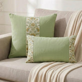 Sage Meadow Lumbar Pillow Cover