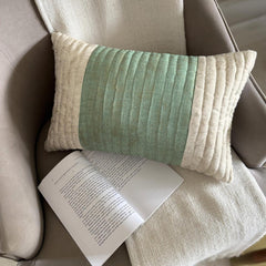 Powder Kissed Lumbar Pillow Cover