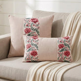 Blush Grace Lumbar Pillow Cover