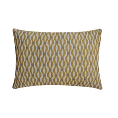 Chartreuse Linen Lumbar Pillow Cover - Mesa Totem Lumbar