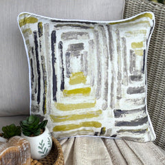 Concrete Text Decorative Euro Sham