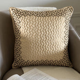 Mosaic Mood Beige Throw Pillow Cover
