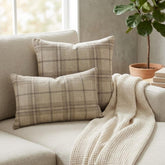 Terra Plaid Lumbar Lumbar Pillow Cover
