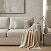 Gray Linen Lumbar Pillow Cover - Gray Grace