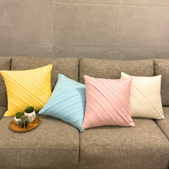 Contemporary Light Sea Blue - Sea Blue Faux Suede Decorative Euro Sham