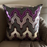 Purple Lava Pillow Cover