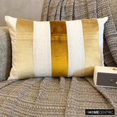 Swathe Gold Lumbar Pillow Cover