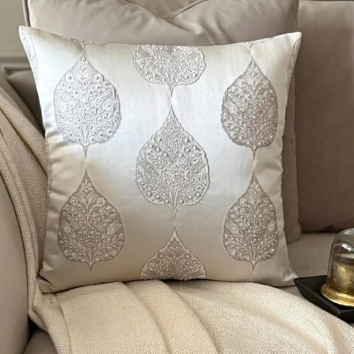 Windsor Weave Throw Pillow Cover