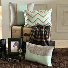 Mint Fresh Throw Pillow Cover