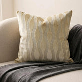 Velvet Flow Throw Pillow Cover