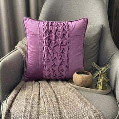 Purple Love - Purple Velvet Decorative Euro Sham