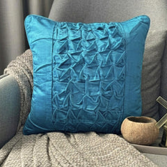 Knotty Blue Love Euro Sham
