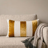 Swathe Gold Lumbar Pillow Cover