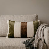 Swathe Earthy Lumbar Pillow Cover