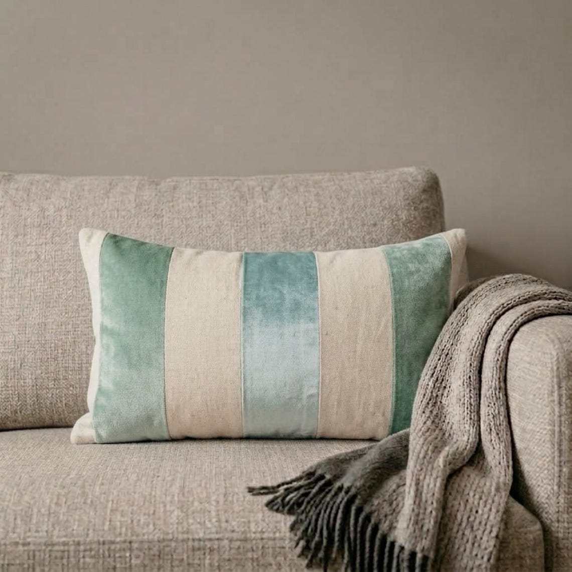 Swathe Ice Lumbar Pillow Cover
