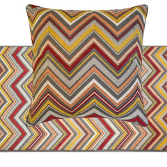 Velvet Burgundy Decorative Bed Runner and Pillow Cover - Canyon Peaks