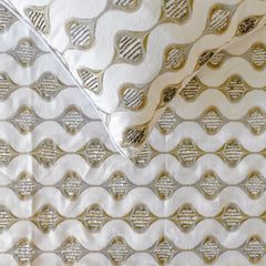 Mahsa - Linen Beige Decorative Bed Runner and Pillow Cover