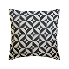 Mono Illusion Throw Pillow Cover
