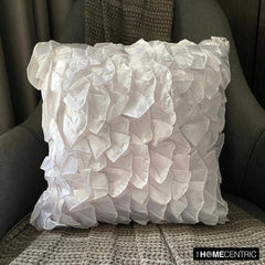 Vintage Heaven - Ivory Satin Decorative Euro Sham