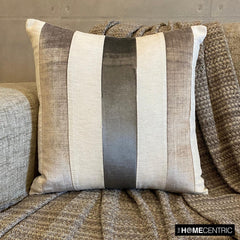 Velvet Band Grey - Grey Velvet Throw Pillow Cover