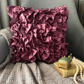 Vintage Vines - Vine Satin Throw Pillow Cover