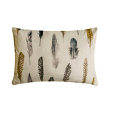 Green Satin Lumbar Pillow Cover - Feather Fluff Green