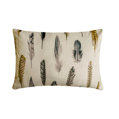 Green Satin Lumbar Pillow Cover - Feather Fluff Green